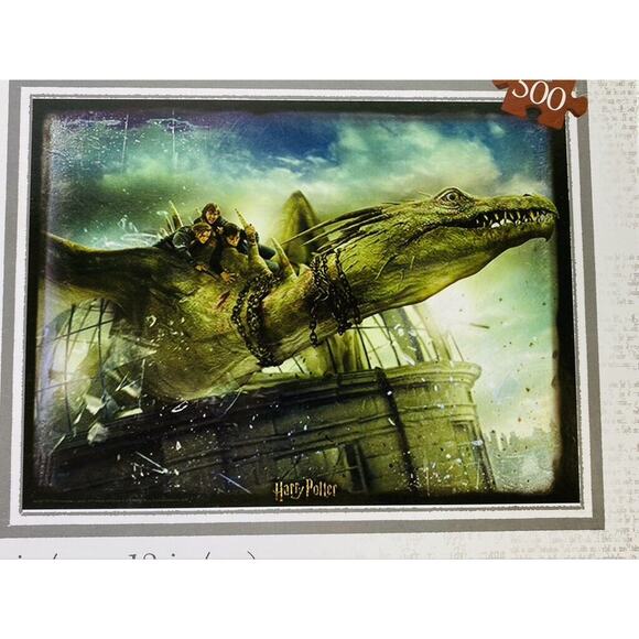 Harry Potter Lenticular 3D Image Puzzles 500 Piece Twin Pack 24 Inch New - Picture 4 of 8